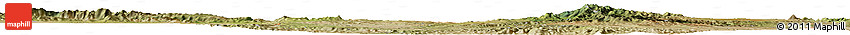 Satellite Horizon Map of the Area around 24° 52' 30" N, 104° 28' 29" W