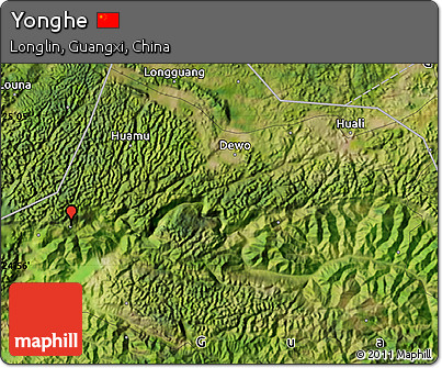 Satellite Map of Yonghe