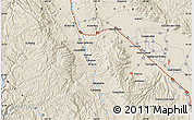 Shaded Relief Map of the area around 24° 52' 30" N, 105° 19' 29" W