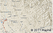 Shaded Relief Map of Plan de Oriente
