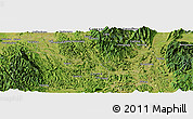 Satellite Panoramic Map of the area around 24° 52' 30" N, 110° 34' 29" E