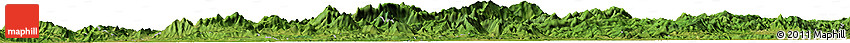 Satellite Horizon Map of the Area around 24° 52' 30" N, 113° 58' 29" E