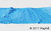 Physical Panoramic Map of the area around 24° 52' 30" N, 113° 49' 29" W