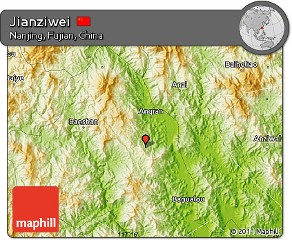 Physical Map of Jianziwei