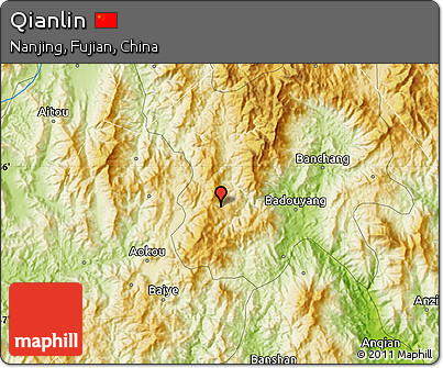 Physical Map of Qianlin