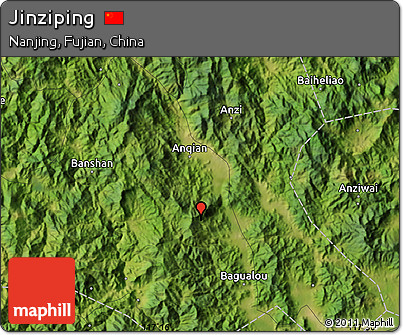 Satellite Map of Jinziping