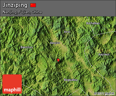 Satellite Map of Jinziping