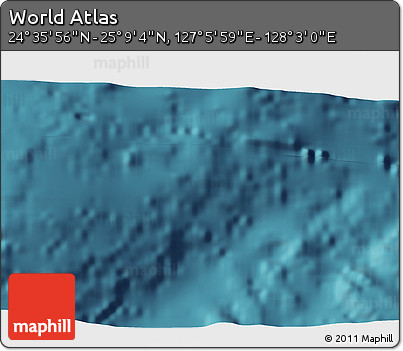 Satellite 3D Map of the Area around 24° 52' 30" N, 127° 34' 30" E
