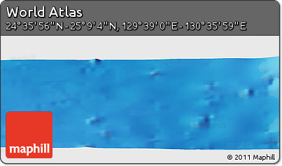 Physical Panoramic Map of the Area around 24° 52' 30" N, 130° 7' 30" E