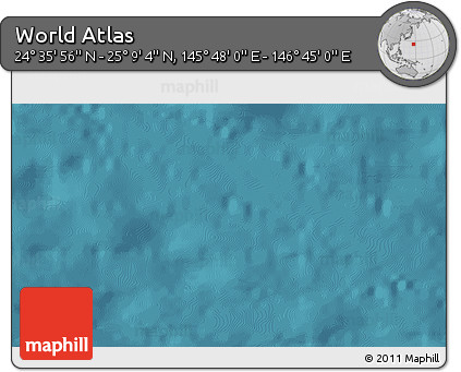 Satellite 3D Map of the Area around 24° 52' 30" N, 146° 16' 30" E