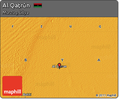 Political Map of Al Qaţrūn