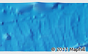 Physical 3D Map of the area around 24° 52' 30" N, 155° 28' 29" W