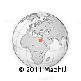 Outline Map of the Area around 24° 52' 30" N, 30° 40' 29" E, rectangular outline