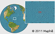 Satellite Location Map of the area around 24° 52' 30" N, 55° 10' 29" W