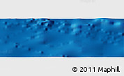 Physical Panoramic Map of the area around 24° 52' 30" N, 57° 43' 30" W