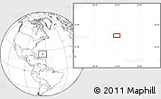 Blank Location Map of the area around 24° 52' 30" N, 65° 22' 30" W