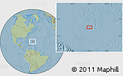 Savanna Style Location Map of the area around 24° 52' 30" N, 65° 22' 30" W, hill shading