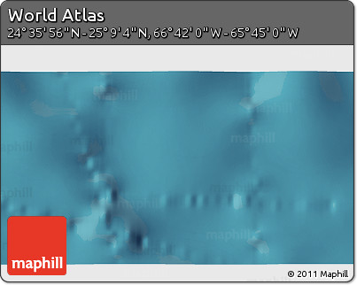 Satellite 3D Map of the Area around 24° 52' 30" N, 66° 13' 29" W
