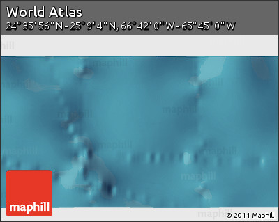 Satellite 3D Map of the Area around 24° 52' 30" N, 66° 13' 29" W