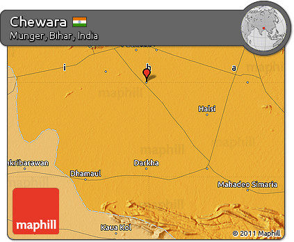 Political Map of Chewara