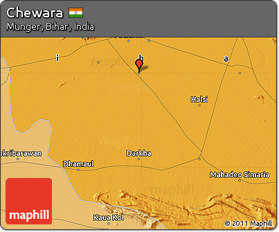 Political Map of Chewara