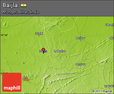 Physical Map of Baijla