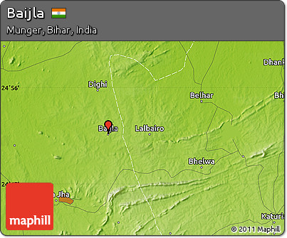 Physical Map of Baijla