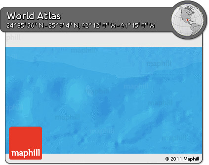 Political 3D Map of the Area around 24° 52' 30" N, 91° 43' 29" W