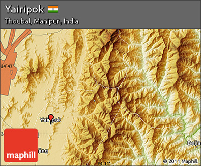 Physical Map of Yairipok