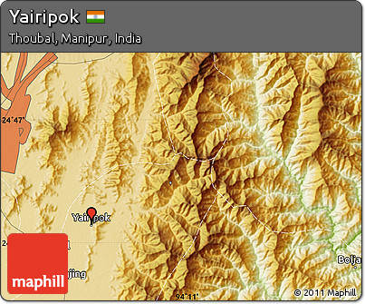 Physical Map of Yairipok