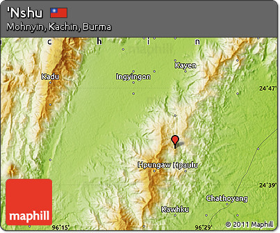 Physical Map of 'Nshu