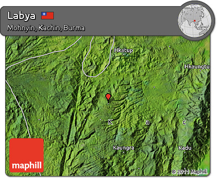 Satellite Map of Labya