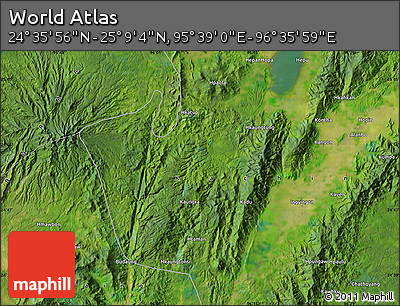 Satellite Map of the Area around 24° 52' 30" N, 96° 7' 30" E