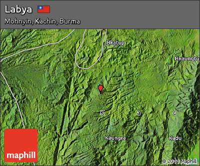 Satellite Map of Labya