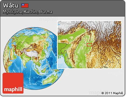 Physical Location Map of Wātu