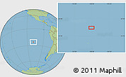 Savanna Style Location Map of the area around 24° 2' 59" S, 108° 43' 29" W