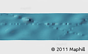 Satellite Panoramic Map of the area around 24° 2' 59" S, 108° 43' 29" W