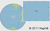 Savanna Style Location Map of the area around 24° 2' 59" S, 115° 31' 30" W