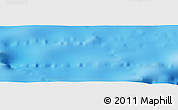 Physical Panoramic Map of the area around 24° 2' 59" S, 116° 22' 30" W