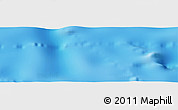 Physical Panoramic Map of the area around 24° 2' 59" S, 117° 13' 29" W