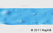 Shaded Relief Panoramic Map of the area around 24° 2' 59" S, 118° 4' 29" W