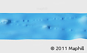 Physical Panoramic Map of the area around 24° 2' 59" S, 118° 55' 30" W