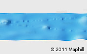 Shaded Relief Panoramic Map of the area around 24° 2' 59" S, 118° 55' 30" W