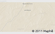 Shaded Relief 3D Map of the area around 24° 2' 59" S, 122° 28' 29" E
