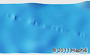 Physical 3D Map of the area around 24° 2' 59" S, 134° 13' 29" W