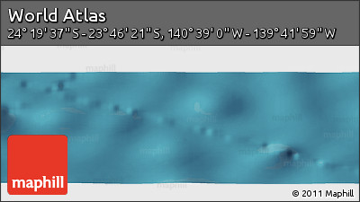 Satellite Panoramic Map of the Area around 24° 2' 59" S, 140° 10' 30" W