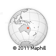 Outline Map of the Area around 24° 2' 59" S, 144° 34' 29" E, rectangular outline