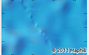 Shaded Relief Map of the area around 24° 2' 59" S, 146° 7' 30" W