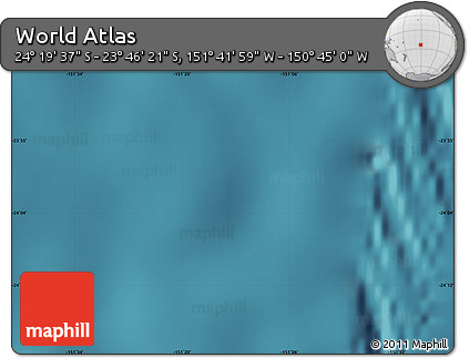 Satellite Map of the Area around 24° 2' 59" S, 151° 13' 29" W