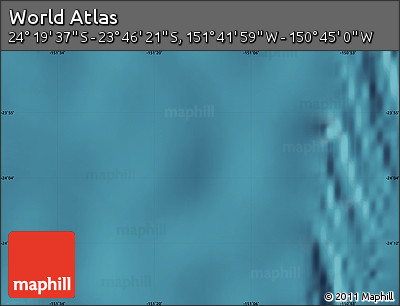 Satellite Map of the Area around 24° 2' 59" S, 151° 13' 29" W
